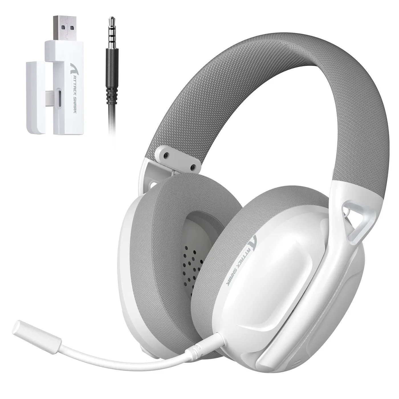 2026/04/1001058888.jpg ATTACK SHARK L80 Ultra-Light Tri-Mode Gaming Headset - Image 1