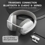 ATTACK SHARK L80 Ultra-Light Tri-Mode Gaming Headset - Image 4