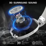 ATTACK SHARK L80 Ultra-Light Tri-Mode Gaming Headset - Image 8