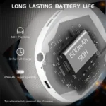 ATTACK SHARK L80 Ultra-Light Tri-Mode Gaming Headset - Image 3