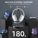 ATTACK SHARK L80 Ultra-Light Tri-Mode Gaming Headset - Image 6
