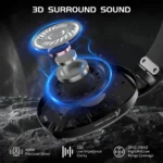 ATTACK SHARK L80 Ultra-Light Tri-Mode Gaming Headset - Image 7