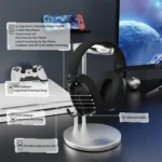 ATTACK SHARK L80 Ultra-Light Tri-Mode Gaming Headset - Image 6