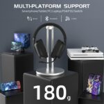 ⁦ATTACK SHARK L80 Ultra-Light Tri-Mode Gaming Headset⁩ - الصورة ⁦5⁩