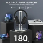ATTACK SHARK L80 Ultra-Light Tri-Mode Gaming Headset - Image 5