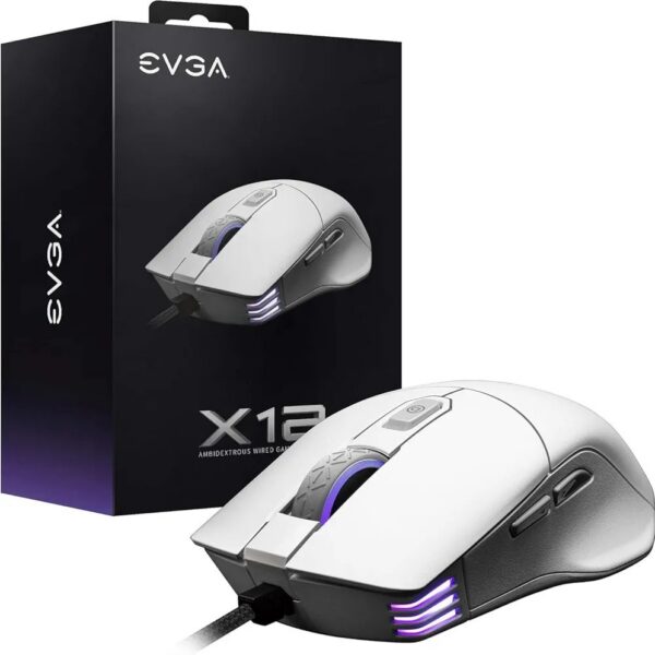 mouse x12 evga white