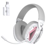 ⁦ATTACK SHARK L60 Ultra-Light Tri-Mode Gaming Headset white