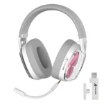 ⁦ATTACK SHARK L60 Ultra-Light Tri-Mode Gaming Headset white - Image 2