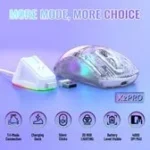 ATTACK SHARK X2PRO Wireless Gaming Mouse with Charging Dock White - Image 5