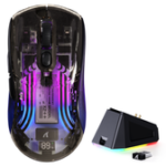 ⁦⁦ATTACK SHARK X2PRO Wireless Gaming Mouse with Charging Dock black⁩ - الصورة ⁦2⁩