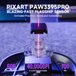 ⁦⁦ATTACK SHARK X8PRO Ultra-Light Wireless Gaming Mouse & C06ULTRA Cable black⁩ - الصورة ⁦4⁩