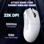 ⁦ATTACK SHARK X11SE Wireless Gaming Mouse white⁩ - الصورة ⁦4⁩