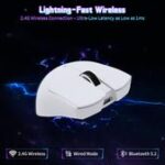⁦ATTACK SHARK X11SE Wireless Gaming Mouse white⁩ - الصورة ⁦6⁩