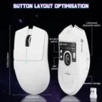 ATTACK SHARK X11SE Wireless Gaming Mouse white - Image 3