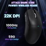 ⁦⁦ATTACK SHARK X11SE Wireless Gaming Mouse Black ⁩⁩ - الصورة ⁦7⁩