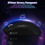 ⁦⁦ATTACK SHARK X11SE Wireless Gaming Mouse Black ⁩⁩ - الصورة ⁦8⁩