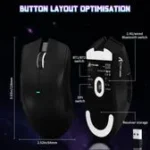 ⁦ATTACK SHARK X11SE Wireless Gaming Mouse Black ⁩ - Image 4