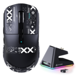⁦⁦ATTACK SHARK X6 Three Modes Gaming Mouse With Charging Dock Black⁩ - الصورة ⁦8⁩