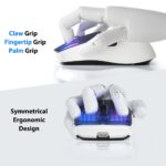 ⁦ATTACK SHARK X5 Wireless Gaming Mouse White + Black⁩ - الصورة ⁦2⁩