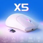 ⁦⁦ATTACK SHARK X5 Wireless Gaming Mouse White⁩ - الصورة ⁦4⁩