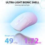 ⁦⁦ATTACK SHARK X5 Wireless Gaming Mouse White⁩ - الصورة ⁦7⁩