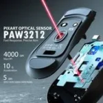 ⁦⁦ATTACK SHARK X5 Wireless Gaming Mouse black - Image 6