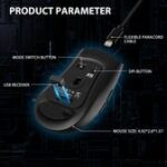 ⁦⁦⁦ATTACK SHARK X5 Wireless Gaming Mouse black⁩ - الصورة ⁦5⁩