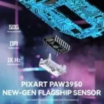 l ⁦ATTACK SHARK X3MAX PAW3950 Wireless Gaming Mouse white - Image 3