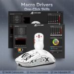 ⁦ATTACK SHARK X3PRO Three Modes 8K Gaming Mouse⁩ - الصورة ⁦2⁩