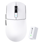 ⁦ATTACK SHARK R6 Ultralight 39g Wireless 8K PAW3950MAX Gaming Mouse White