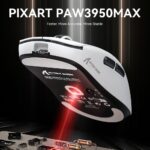 ⁦⁦ATTACK SHARK R6 Ultralight 39g Wireless 8K PAW3950MAX Gaming Mouse White⁩ - الصورة ⁦3⁩