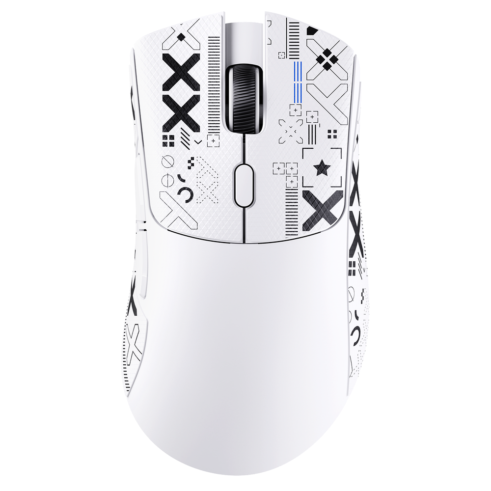 2026/05/9505.png ATTACK SHARK R1 Wireless Gaming Mouse White - الصورة 1