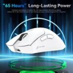 ⁦ATTACK SHARK R1 Wireless Gaming Mouse White⁩ - الصورة ⁦8⁩