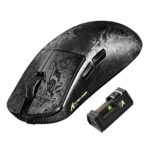 ⁦ATTACK SHARK R11 ULTRA Carbon Fiber Wireless 8K PAW3950MAX Gaming Mouse Black⁩ - الصورة ⁦2⁩