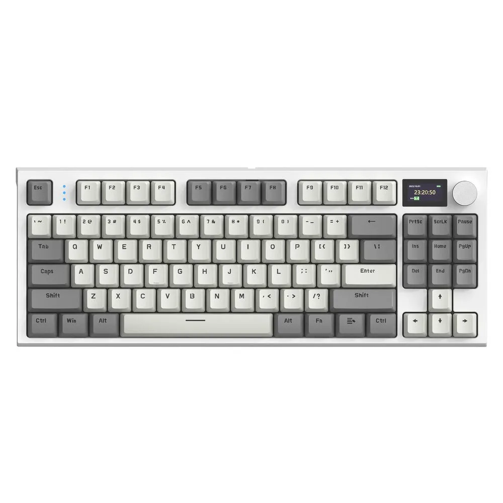 2026/05/9528.jpg ATTACK SHARK K86 Wireless Mechanical Keyboard white - Image 1