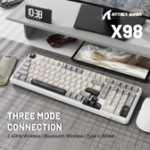 ⁦ATTACK SHARK X98 Full-size Wireless Mechanical Keyboard⁩ - الصورة ⁦5⁩