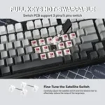 ⁦ATTACK SHARK X98 Full-size  Wireless Mechanical Keyboard⁩ Black - Image 4