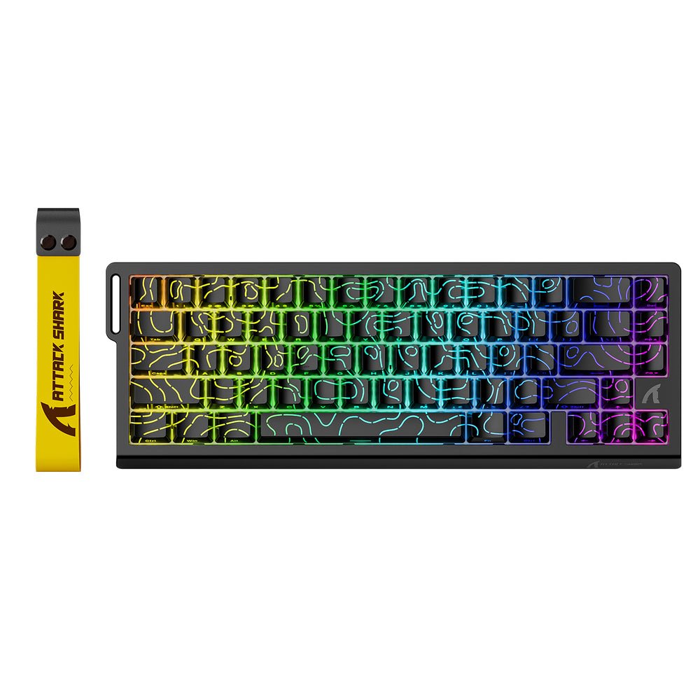 2026/05/9556.jpg ATTACK SHARK X68 HE Rapid Trigger Keyboard Magnetic Switch - الصورة 1