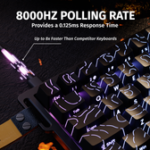 ⁦⁦ATTACK SHARK X68 PRO HE Rapid Trigger Keyboard Magnetic Switch⁩⁩ - الصورة ⁦15⁩