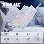 ⁦⁦ATTACK SHARK X68 PRO HE Rapid Trigger Keyboard Magnetic Switch⁩⁩ - الصورة ⁦8⁩