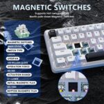 ⁦ATTACK SHARK X65 HE Magnetic Switch Rapid Trigger Keyboard White⁩ - الصورة ⁦7⁩