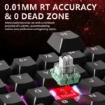 ⁦ATTACK SHARK X65 HE Magnetic Switch Rapid Trigger Keyboard black - Image 6