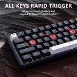 ⁦⁦ATTACK SHARK X65 HE Magnetic Switch Rapid Trigger Keyboard black⁩ - الصورة ⁦2⁩