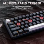 ⁦ATTACK SHARK X65 HE Magnetic Switch Rapid Trigger Keyboard black - Image 2