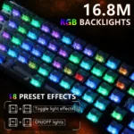 ⁦ATTACK SHARK X65 HE Magnetic Switch Rapid Trigger Keyboard black - Image 4