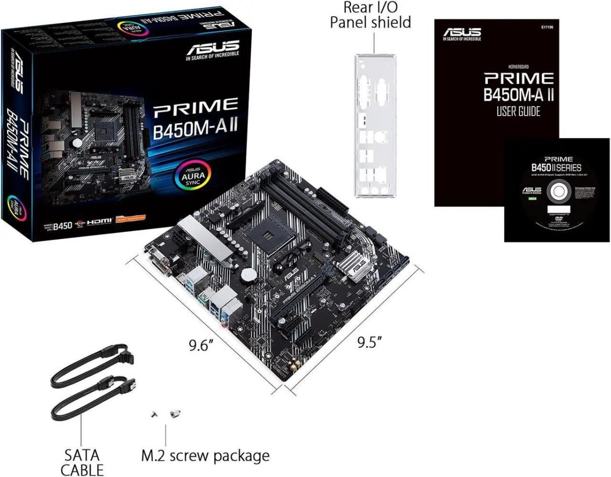 ⁦ASUS Prime B450M-A II⁩ - الصورة ⁦6⁩