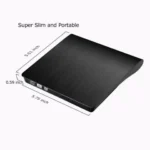 Slim External DVD RW CD Writer Drive Burner‏ - Image 5