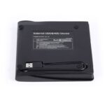 ⁦Slim External DVD RW CD Writer Drive Burner‏⁩ - الصورة ⁦3⁩