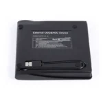 Slim External DVD RW CD Writer Drive Burner‏ - Image 3