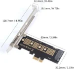 ezhou M.2 TO PCI-e X1 ADAPTER CARD - Image 2